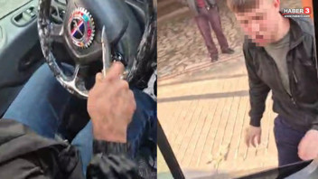 Minibüste taciz dehşeti; şühgeli ile şoför birbirlerine bıçak çekti!