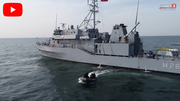 Türk donanmasından 2 fırkateyn Karadeniz'in emniyeti için sahada!