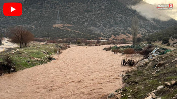Turizm başkentimiz çamura battı; dereler taştı, seraslar ve meyve bahçeleri sular altında!