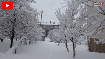 Nisan ayında akılalmaz manzara: Burası ne Sibirya ne de Kutuplar... Burası Türkiye!