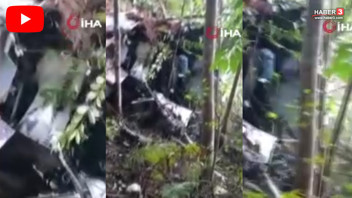 Havada kabus! Ormanlık alana düşen helikopterde 8 kişi hayatını kaybetti