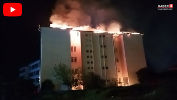Öğrenci yurdunda kabus gecesi! Alevler binayı sardı, onlarca öğrenci dehşeti yaşadı!