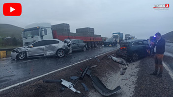 Otoyolda zincirleme dehşet: Yolcu otobüsü 10 araca çarparak durabildi, çok sayıda yaralı var!