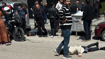 Sokak ortasında kayınpeder-damat kavgası kanlı bitti