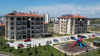 İstanbul'daki sosyal konutlar işte böyle olacak! Örnek binalar havadan görüntülendi