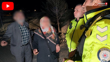 Trafik kazasının ardından sürücü kaçtı, yaşlı çift polisi isyan ettirdi