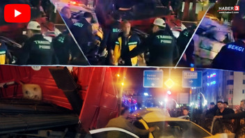 Tır 2 otomobili biçti, çok sayıda ölü ve yaralı var! Katliam gibi kaza kamerada!