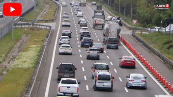 9 günlük bayram tatili başladı, trafik kilitlendi!