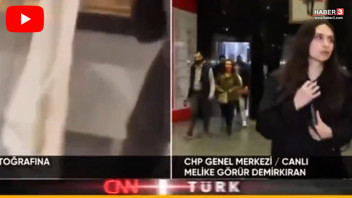 CNN Türk CHP'nin Genel Merkezi'nden canlı yayında kovuldu!