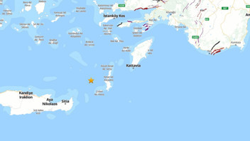 Muğla'ad Datça açıklarında 4.3 büyüklüğünde deprem