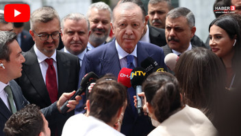 Erdoğan, Ayasofya çıkışı ''ben yemiyorum'' deyip gazetecilere ikram etti