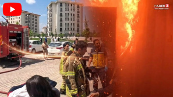 Diyarbakır'da can pazarı... İtfaiyenin 2 bebeği kurtarma anı kamerada