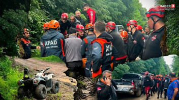 ATV ile dereyi geçmeye çalışan anne ve oğlu akıntıya kapılarak hayatını kaybetti