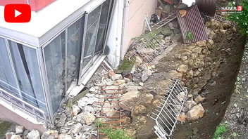 Vatandaşa deprem korkusu yaşatan anların kamera kayıtları ortaya çıktı