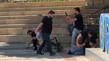 Bıçakların çekildiği kavgaya sivil polis müdahalesi: Havaya uyarı ateşi açıldı