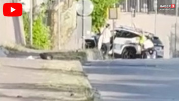 Polis çevirmesini gören okul servisi şoförü aracını bırakıp koşarak kaçmaya çalıştı!