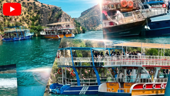 Halfeti’de onlarca turistin olduğu tur teknesinde korku dolu anlar!