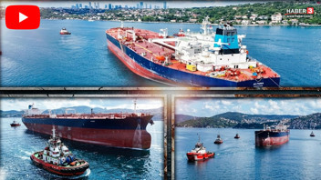 Karadeniz'de İDA saldırısına uğrayan petrol tankeri İstanbul Boğazı'nda!