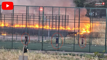 Futbol aşkı sınır tanımadı! Görenleri şaşkına çeviren görüntü