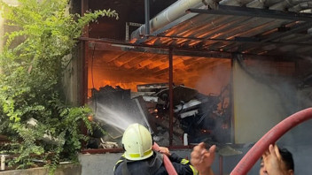 Devlet hastanesinde yangın paniği: Hastalar tahliye edildi, facia son anda önlendi