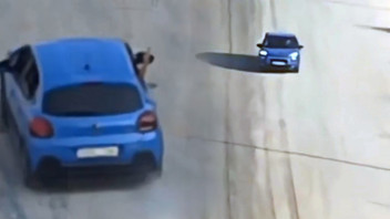 Trafiğin ''driftçi'' magandası sosyal medyadan yakalandı