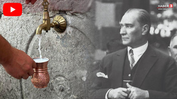 92 yıllık gelenek bozulmadı: Çeşmelerden su değil, ayran aktı
