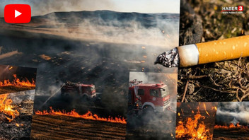 Sigara izmariti faciaya neden oluyordu: Alevler yerleşim yerinin sınırında söndürüldü