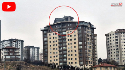 Yapay zeka sanıldı ama değil... Apartman üstü villa çılgınlığında işin aslı ortaya çıktı!