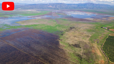 Türkiye'nin cehenneme dönen eşsiz cennetinden  10 yıl sonra gelen müjde: Can suyu toprakla buluştu