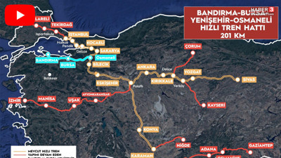 Bir ilimiz daha Yüksek Hızlı Tren ağına bağlanıyor: Bakan Uraloğlu tarih verdi