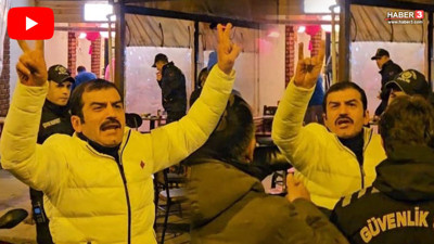 8 Mart yürüyüşünde Ufuk Bayraktar gerginliği! Ünlü oyuncuya polis müdahale etti