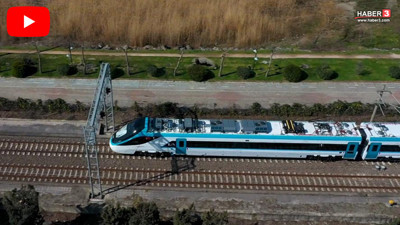 Türkiye'nin ilk hızlı treni raylara indi; rekor hıza ulaştı!