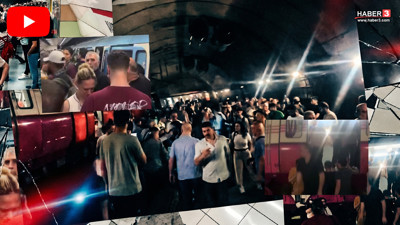 İstanbul Metrosu'nda korku dolu anlar! Metro raydan çıktı, yolcular yürüyerek tahliye edildi
