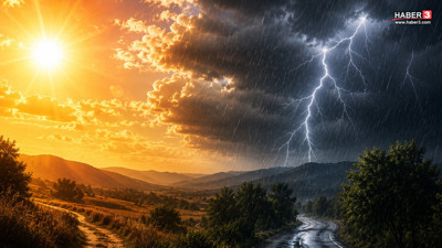 Bir yanda sıcak, diğer yanda sağanak: Meteoroloji'den 3 bölge için uyarı geldi!