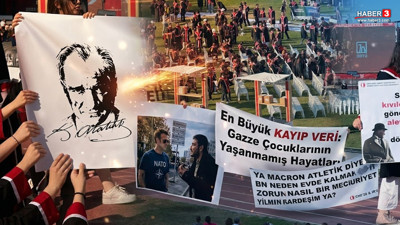 ODTÜ 2026 mezuniyetine öğrencilerin yaratıcı pankartları damga vurdu
