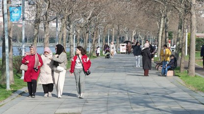 İstanbul'da ''Bu nasıl kış?'' dedirten bir gün