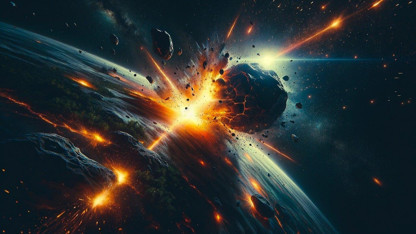Atom bombasından 500 kat güçlü asteroitin Dünya'ya çarpacağı tarih açıklandı
