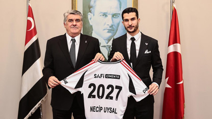 Beşiktaş'tan bir imza daha: Necip Uysal ile sözleşme uzatıldı