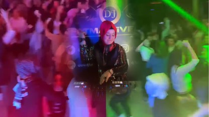 Muhafazakar kadınların DJ'li eğlencesi sosyal medyayı salladı