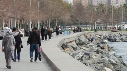 Sıcak havayı fırsat bilen İstanbullular soluğu burada aldı