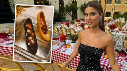 Nazlı Sabancı'nın topuklu ayakkabı şeklindeki iftar sunumu tepki çekti