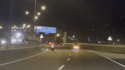 Motosikletli trafik magandasının sonu bu oldu: Polisten kaçabileceğini sanmıştı...