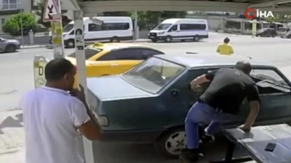 Film sahnelerini aratmayan olay: Gözünü bile kırpmadan koşup yetişti...
