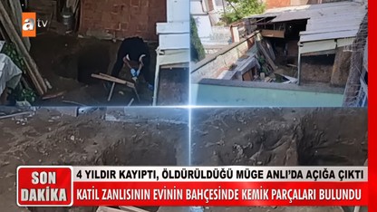 Kayıp olarak aranırken öldürüldüğü ortaya çıkmıştı; kemik parçaları buludu