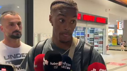 Trabzonspor’un yeni transferi Trabzon’a geldi