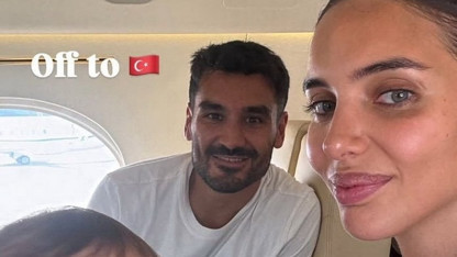 İlkay Gündoğan'ın eşi paylaştı: Ailesiyle birlikte Türkiye'ye geliyor!