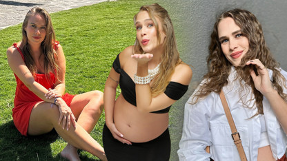 Güzel oyuncunun cesur hamilelik pozları olay oldu