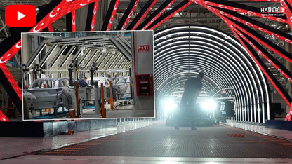 Togg fabrikası kapılarını açtı: T10F üretim hattında ilk kez görüntülendi