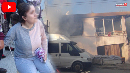 Evde yalnız bırakılan 2 çocuk yanarak can verdi