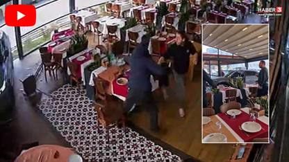 Usta sanatçı aracıyla restorana daldı! O anlar saniye saniye kamerada
